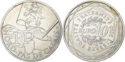 World Coins - France, 10 Euro, Nord-Pas-de-Calais, 2010, Paris, Silver, , Gadoury:EU399,