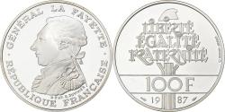 World Coins - France, 100 Francs, Lafayette, 1987, MDP, Proof, Silver, , Gadoury:902