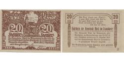 World Coins - Banknote, Austria, Ried, 20 Heller, village 1920-10-31, UNC(63), Mehl:FS 836Ib