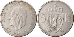 World Coins - Coin, Norway, Olav V, 5 Kroner, 1964, , Copper-nickel, KM:412
