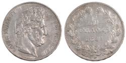 World Coins - Coin, France, Louis-Philippe, 5 Francs, 1847, Paris, , Silver