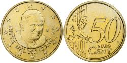 World Coins - VATICAN CITY, Benedict XVI, 50 Euro Cent, 2010, Rome, Brass, , KM:387