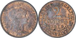 World Coins - Coin, France, Dupuis, 2 Centimes, 1919, Paris, , Bronze, KM:841