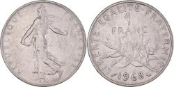 World Coins - Coin, France, Semeuse, Franc, 1968, Paris, , Nickel, KM:925.1