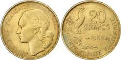 World Coins - France, 20 Francs, Guiraud, 1952, Paris, Aluminum-Bronze, , KM:917.1
