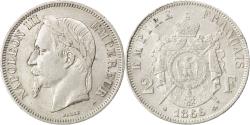 World Coins - Coin, France, Napoleon III, Napoléon III, 2 Francs, 1866, Paris,