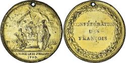 World Coins - France, Medal, Constitution, Confédération des François, Paris, History