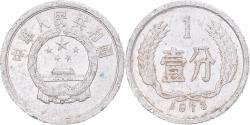 World Coins - Coin, China, Fen, 1973