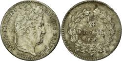 World Coins - Coin, France, Louis-Philippe, 1/4 Franc, 1836, Strasbourg, , Silver
