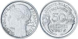 World Coins - Coin, France, Morlon, 50 Centimes, 1947, Paris, , Aluminum, KM:894.1a