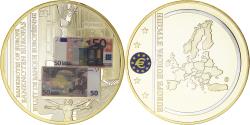 World Coins - France, Medal, Billet de Banque Européenne, 50 euros, 2011, , Copper