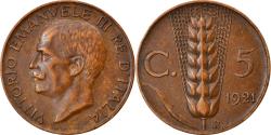 World Coins - Coin, Italy, Vittorio Emanuele III, 5 Centesimi, 1921, Rome, , Bronze