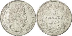 World Coins - Coin, France, Louis-Philippe, 5 Francs, 1837, Rouen, , Silver