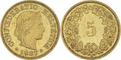 World Coins - Coin, Switzerland, 5 Rappen, 1987