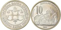 World Coins - Coin, Serbia, 10 Dinara, 2003, , Copper-Nickel-Zinc, KM:37