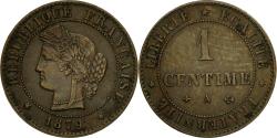 World Coins - Coin, France, Cérès, Centime, 1879, Paris, , Bronze, KM:826.1