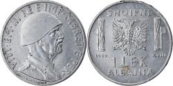 World Coins - Coin, Albania, Vittorio Emanuele III, Lek, 1939, Rome, , Stainless