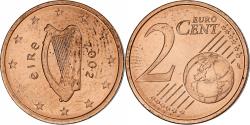 World Coins - IRELAND REPUBLIC, 2 Euro Cent, 2002, Sandyford, , Copper Plated Steel