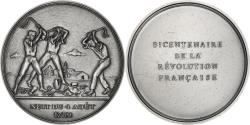World Coins - France, Medal, Révolution Française, Nuit du 4 Août, History, Boto