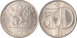 World Coins - Coin, Czechoslovakia, 50 Haleru, 1984