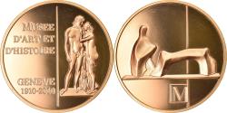 World Coins - Switzerland, Medal, Centenaire du Musée d'Art et d'Histoire de Genève, 2010