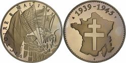 World Coins - France, Medal, Victoire 8 Mai 1945, Copper-nickel,