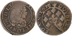 World Coins - France, Ardennes, Fréd-Maurice de La Tour, Double De Sedan, 1636, Sedan
