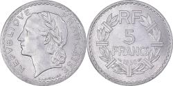 World Coins - Coin, France, Lavrillier, 5 Francs, 1946, Paris, , Aluminum, KM:888b.1
