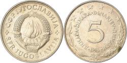 World Coins - Coin, Yugoslavia, 5 Dinara, 1981