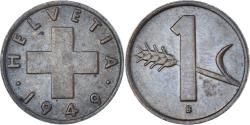 World Coins - Coin, Switzerland, Rappen, 1949, Bern, , Zinc, KM:3a