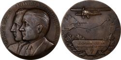 World Coins - France, Medal, Aviation, Costes et Bellonte, Traversée de l'Atlantique, 1930