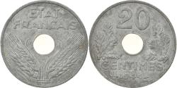 World Coins - Coin, France, État français, 20 Centimes, 1944, Paris, , Zinc
