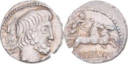 Ancient Coins - Tituria, Denarius, 89 BC, Rome, Silver, , Crawford:344/3