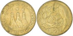 World Coins - Coin, San Marino, 20 Lire, 1975