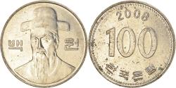 World Coins - Coin, KOREA-SOUTH, 100 Won, 2008