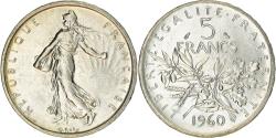 World Coins - Coin, France, Semeuse, 5 Francs, 1960, , Silver, KM:926, Gadoury:770
