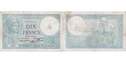 World Coins - France, 10 Francs, Minerve, 1941, H.83259, VF(30-35), Fayette:7.27, KM:84