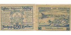 World Coins - Banknote, Austria, Schörfling, 50 Heller, Blason, 1920 UNC(63) Mehl:FS 971a
