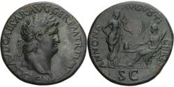 Ancient Coins - Nero, Sestertius, 62-68, Lugdunum, Bronze, , RIC:430