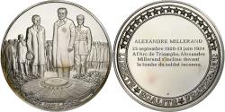 World Coins - France, Medal, Les Présidents de la République, Alexandre Millerand, Silver