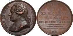 World Coins - France, Medal, Galerie des Grands Hommes, Jean Lerond d'Alembert, 1824