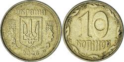 World Coins - Ukraine, 10 Kopiyok, 2006