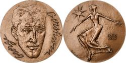 World Coins - France, Medal, George Gershwin, 1971, Bronze, Quérolle,