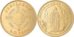World Coins - France, Token, Touristic token, Notre Dame de Lourdes, Jubilaeum, Arts &