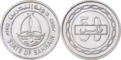 World Coins - Bahrain, 50 Fils, 1992, Copper-nickel, , KM:19