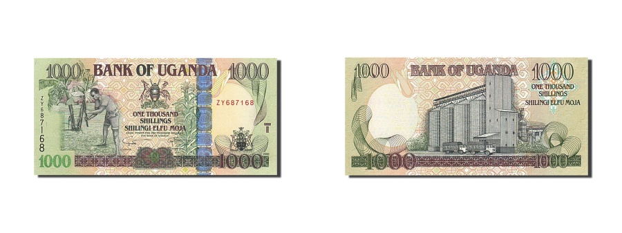 World Coins - Uganda, 1000 Shillings, 2008, 2008, UNC(65-70)