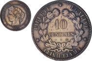 World Coins - Coin, France, Cérès, 10 Centimes, 1879, Paris, , Bronze, KM:815.1