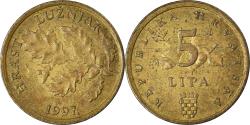 World Coins - Coin, Croatia, 5 Lipa, 1997