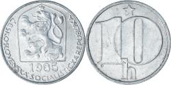 World Coins - Coin, Czechoslovakia, 10 Haleru, 1985