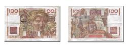 World Coins - Banknote, France, 100 Francs, 100 F 1945-1954 ''Jeune Paysan'', 1951